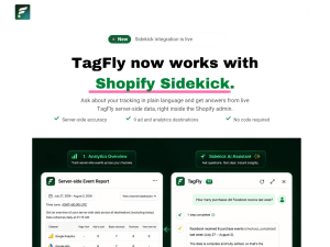 TagFly now works with Shopify Sidekick