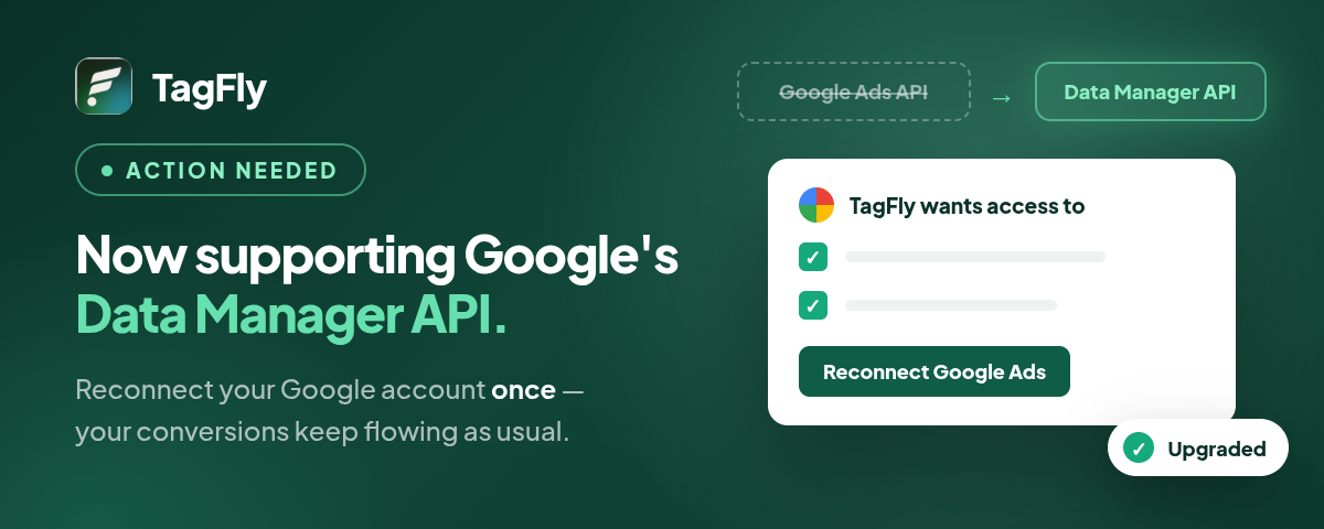 Google Ads Data Manager API: Reconnect TagFly in 4 Steps